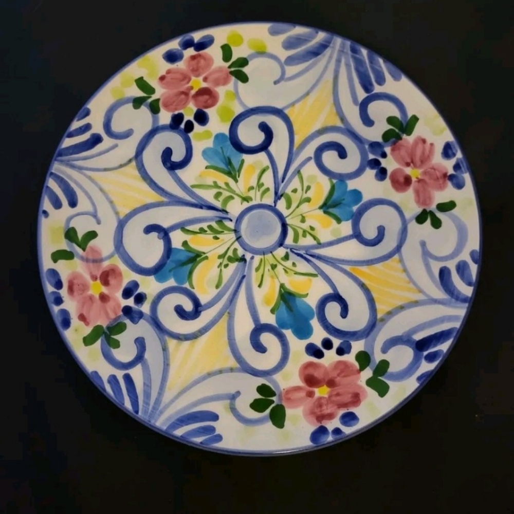 Padilla Pottery Hand Painted In Spain Plate Wall Decor